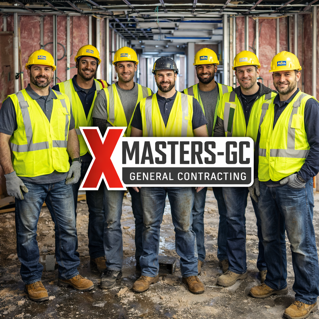 Skilled construction crew